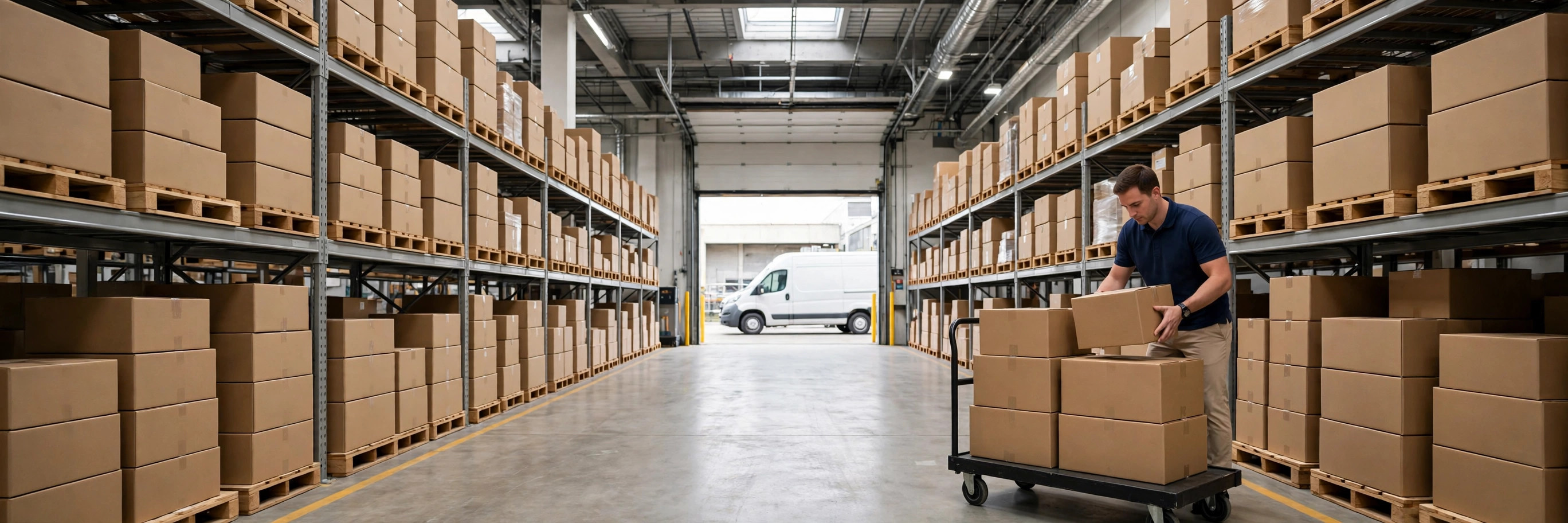 VitalEdge warehouse team preparing bulk medical supply orders for business customers